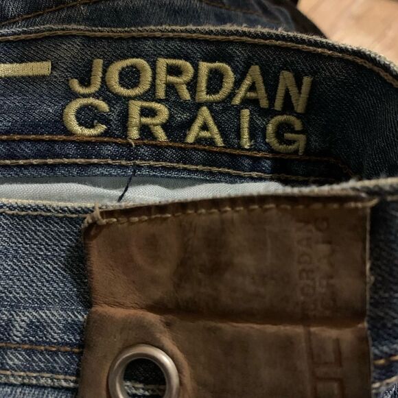 Mens Jordan Craig distressed jeans 36x32 - Picture 3 of 3
